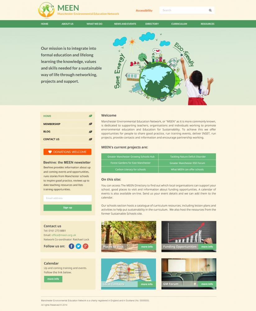 Portfolio image for website development